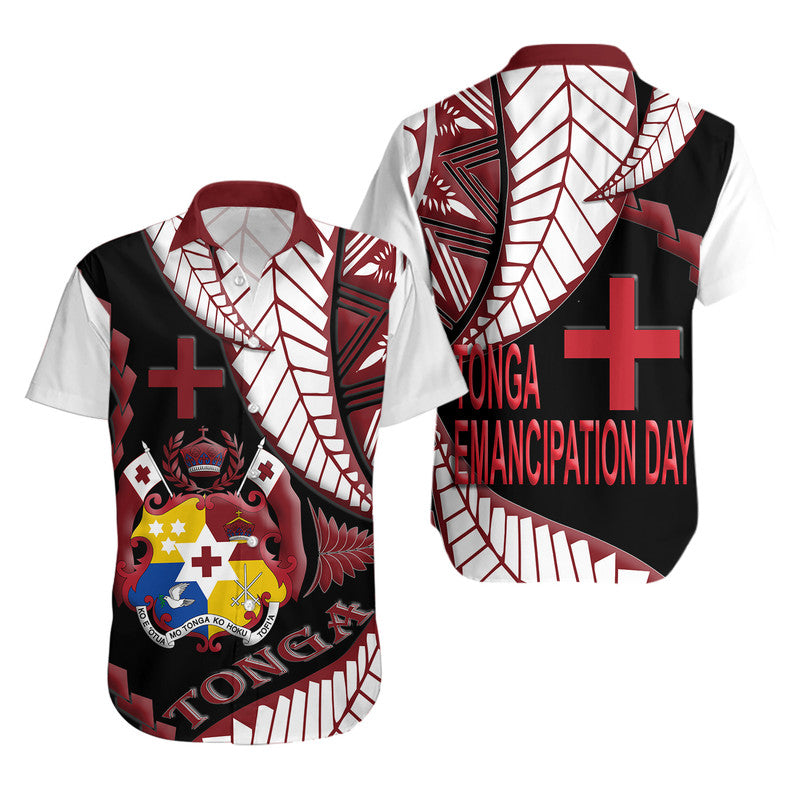 Tonga Emancipation Day Hawaiian Shirt Kupesi Pattern No.3 LT9 Unisex - Polynesian Pride