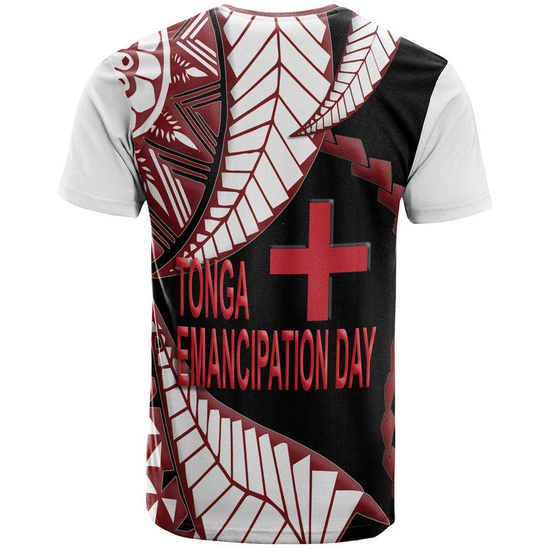 Tonga Emancipation Day T Shirt Kupesi Pattern No.3 LT9 - Polynesian Pride