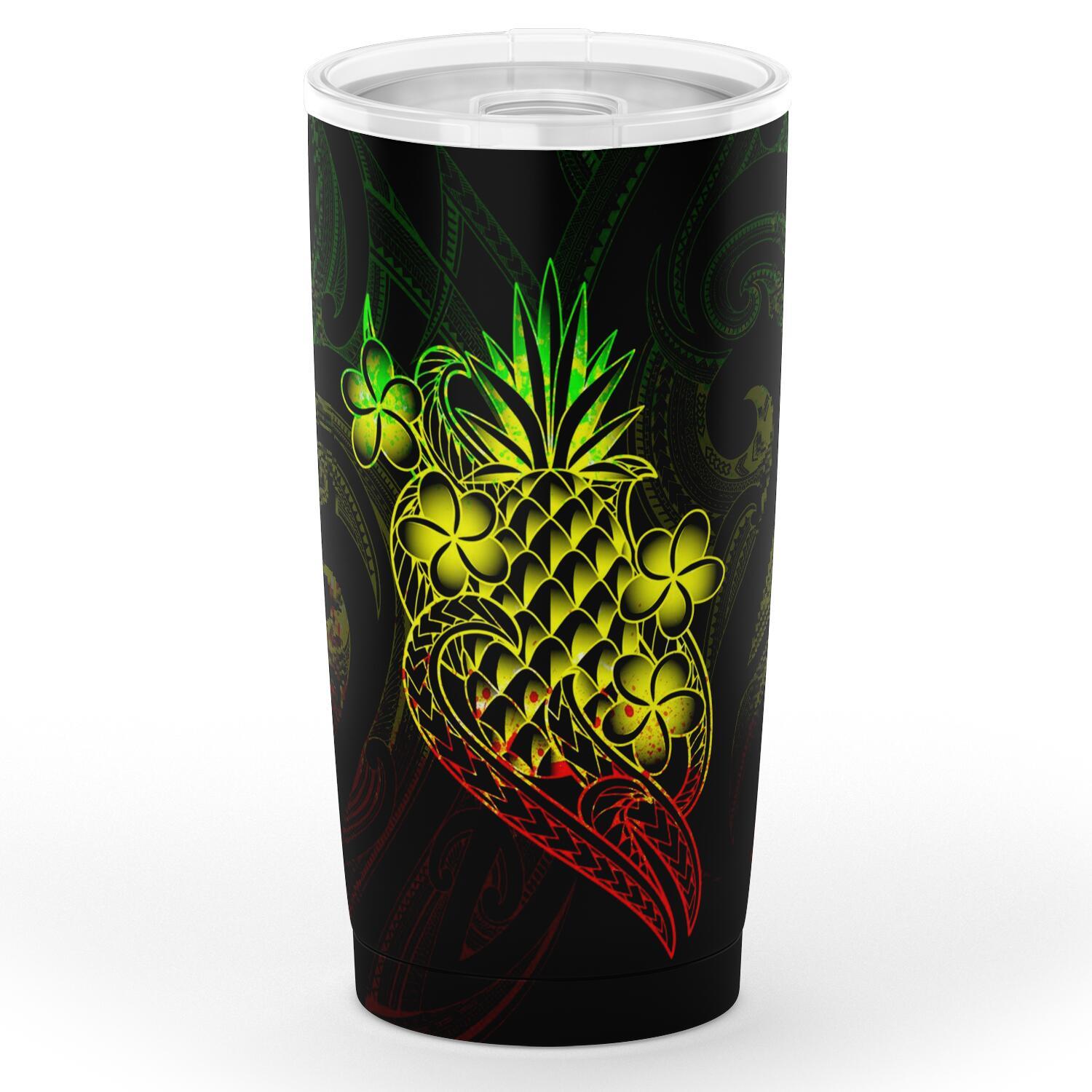 Polynesian Tumbler - Reggae Pineapple