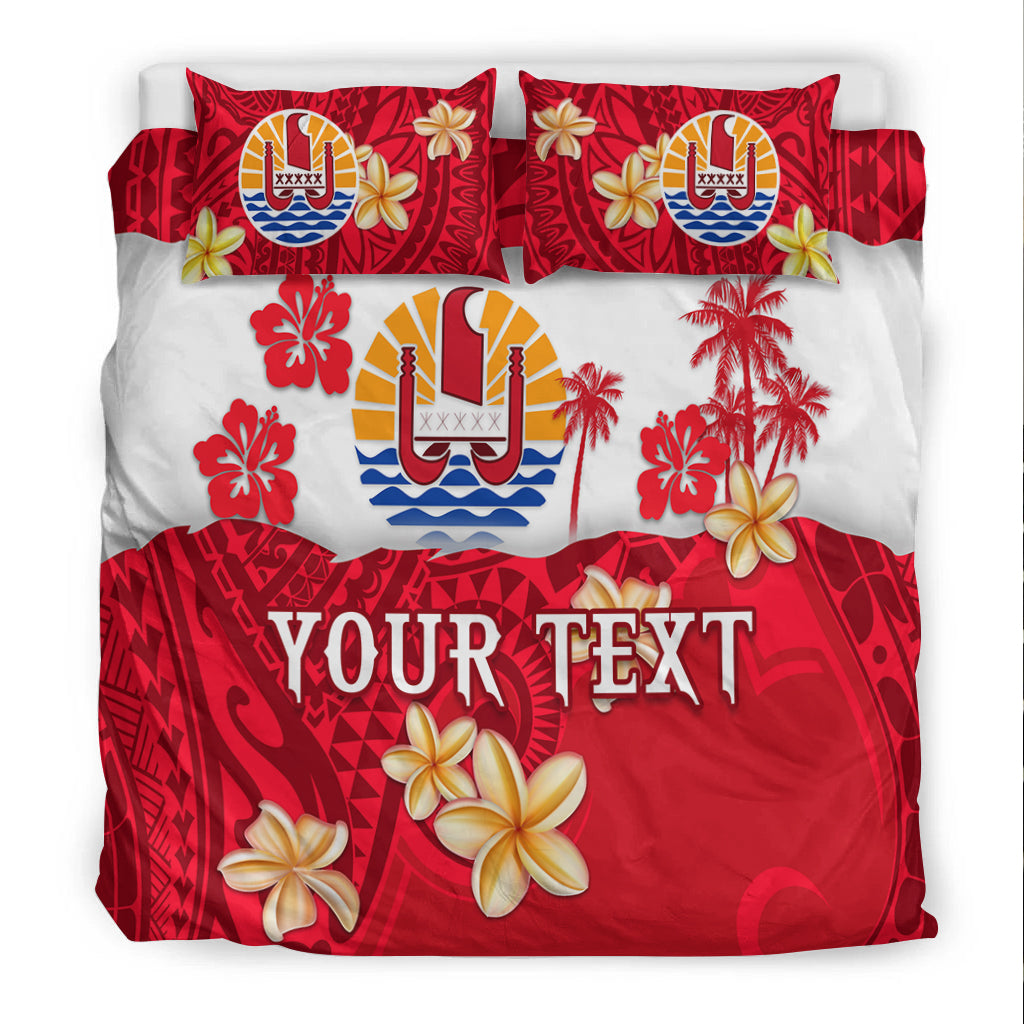 (Custom Personalised) Tahiti Polynesian Bedding Set Mythical Destination LT13 - Polynesian Pride