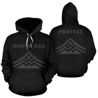 Hawaii Mauna Kea Polynesian Hoodie Grey Unisex Grey - Polynesian Pride