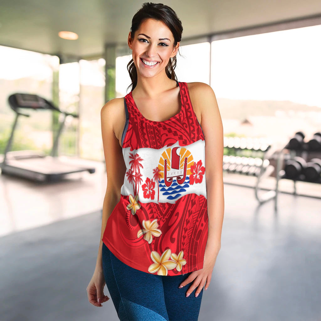 Tahiti Polynesian Women Racerback Tank Mythical Destination LT13 - Polynesian Pride