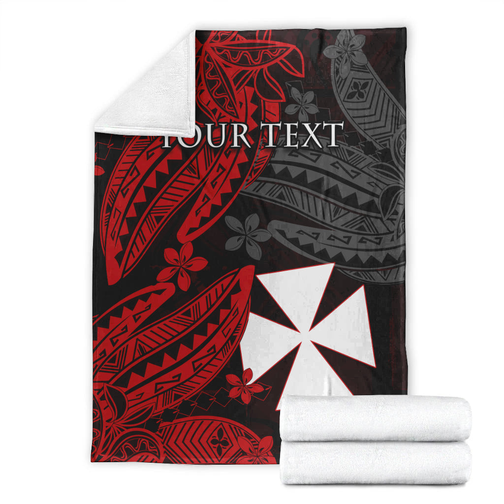 (Custom Personalised) Wallis and Futuna Premium Blanket Enjoy Polynesian Flowers LT13 - Polynesian Pride