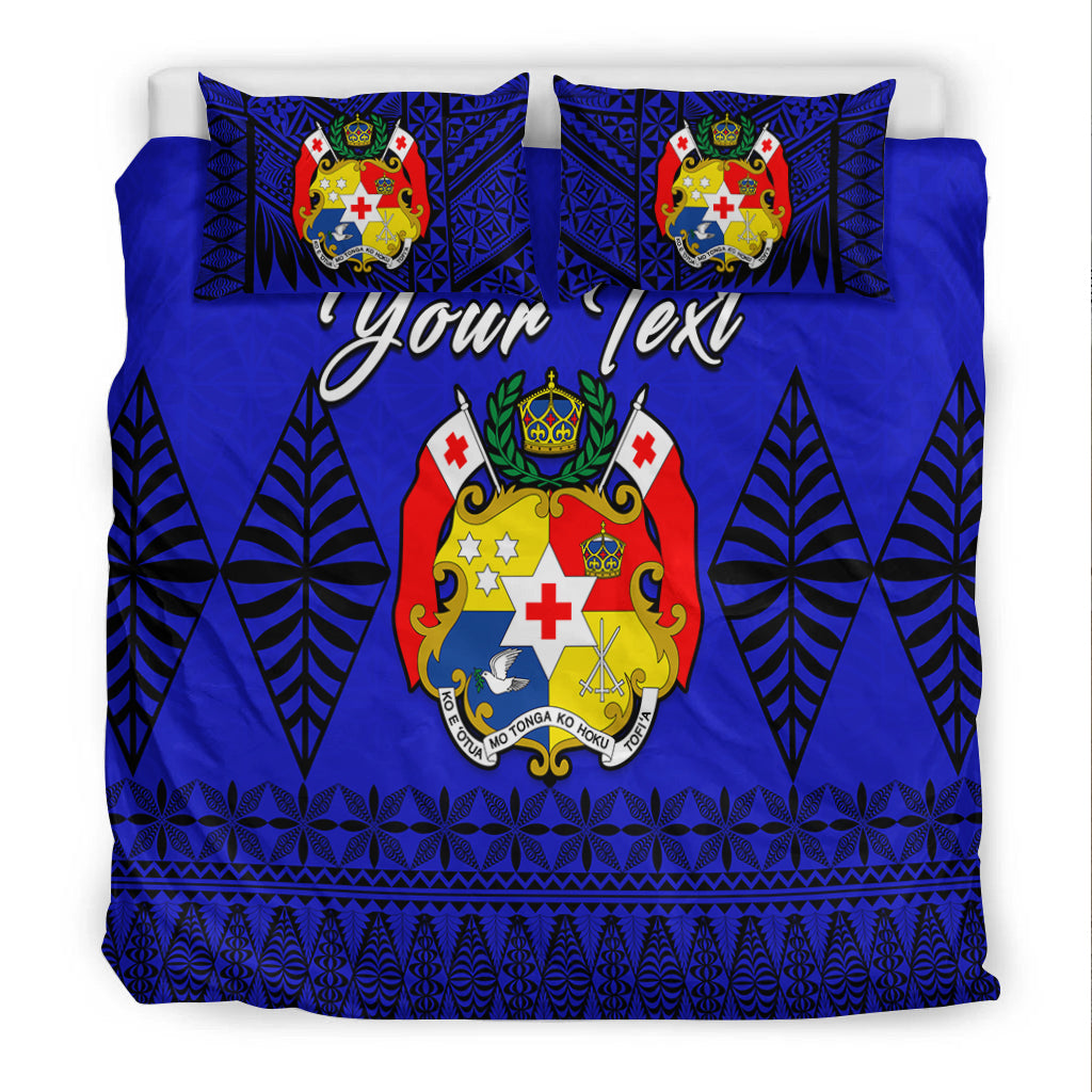 (Custom Personalised) Tonga Bedding Set Be Unique Version 06 Blue LT13 - Polynesian Pride