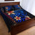 Fiji Quilt Bed Set - Vintage Tribal Mountain Crest
