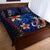 Cook Islands Quilt Bed Set - Vintage Tribal Mountain