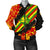 Kanaka Flag Polynesian Women's Bomber Jacket - Nora Style White - Polynesian Pride