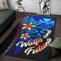 Wallis and Futuna Area Rug - Vintage Tribal Mountain - Polynesian Pride