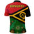 Vanuatu With Aboriginal Patterns Polo Shirt LT20 - Polynesian Pride