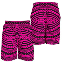 Polynesian Seamless Pink Men's Short Pink - Polynesian Pride