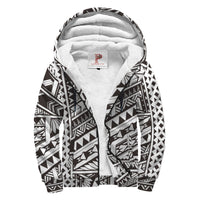 Polynesian Patterns Sherpa Hoodie 04 - Polynesian Pride