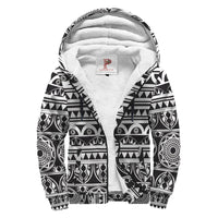 Polynesian Patterns Sherpa Hoodie 05 - Polynesian Pride