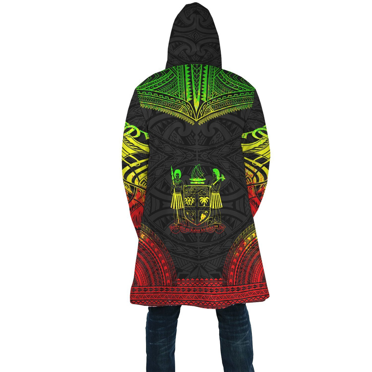 Fiji Polynesian Chief Cloak - Reggae Version - Polynesian Pride