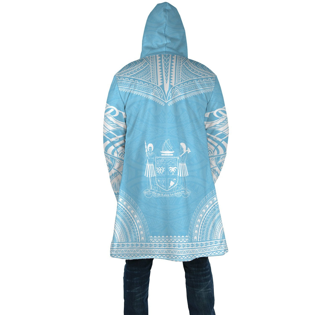 Fiji Flag Polynesian Chief Cloak - Polynesian Pride