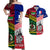 Polynesian Matching Hawaiian Shirt and Dress Vanuatu New Caledonia Together LT8 Blue - Polynesian Pride