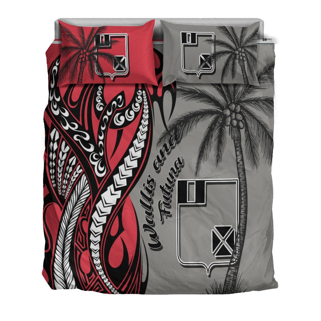 Wallis and Futuna Bedding Set - Classical Coconut Tree - Polynesian Pride