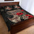 American Samoa Custom Personalised Quilt Bed Set - Polynesian Tribal Vintage Style