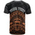 Tokelau Custom Personalised T-shirt - Tribal Pattern Hibiscus