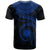 Marshall Islands Polynesian T Shirt Marshall Islands Waves (Blue) - Polynesian Pride