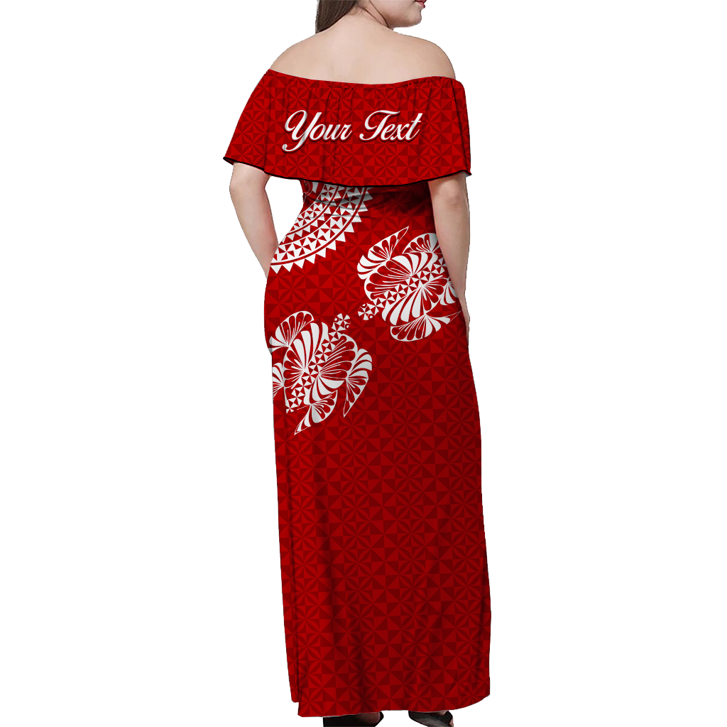 Custom Valentine Day Tonga Couple Love Matching Dress and Hawaiian Shirt Tongan Turtle LT12 - Polynesian Pride