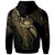 Samoa Polynesian Zip Hoodie Legend Gold Version