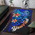 Guam Custom Personalised Area Rug - Vintage Tribal Mountain - Polynesian Pride