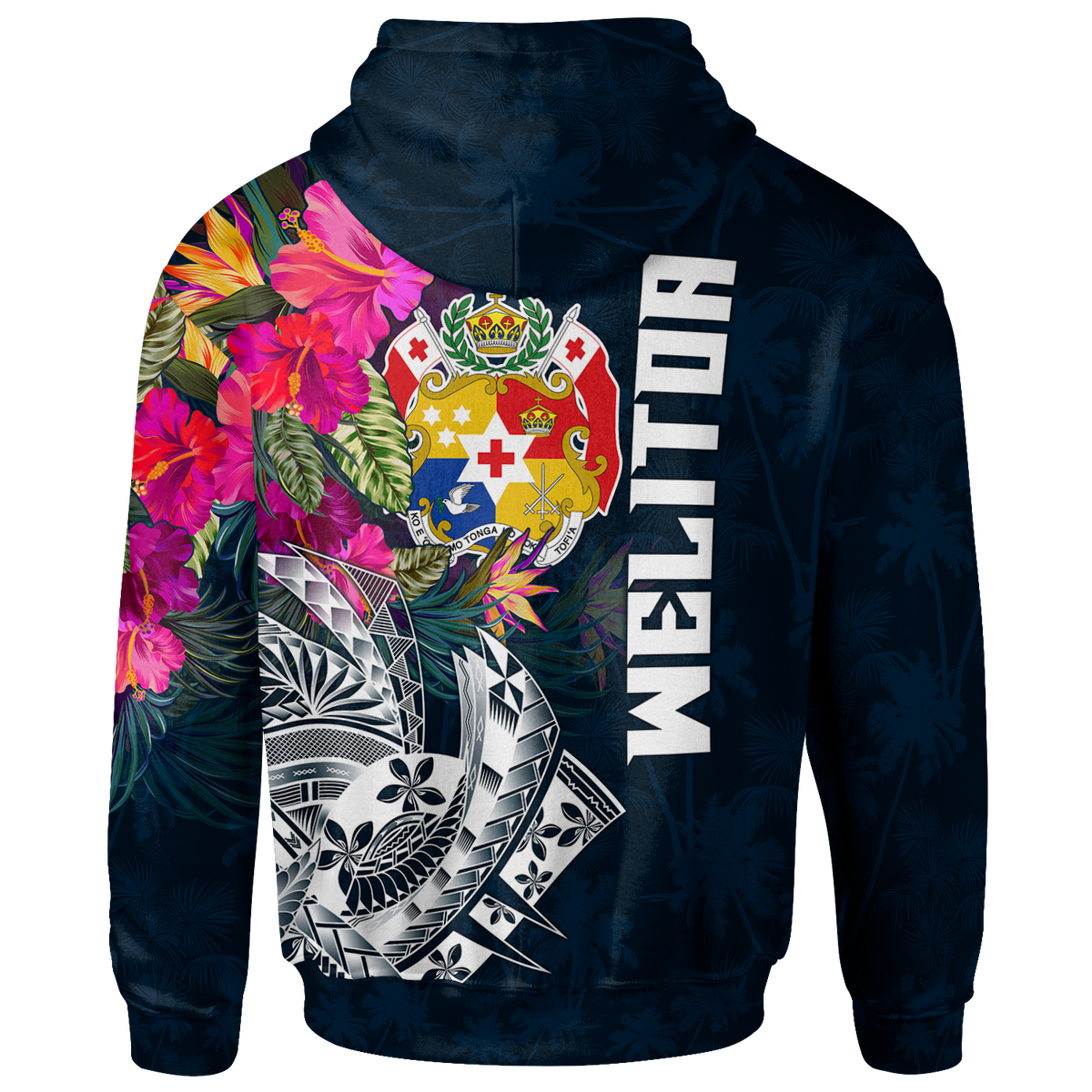 Tonga Fiji Hoodie Summer Vibes - Polynesian Pride