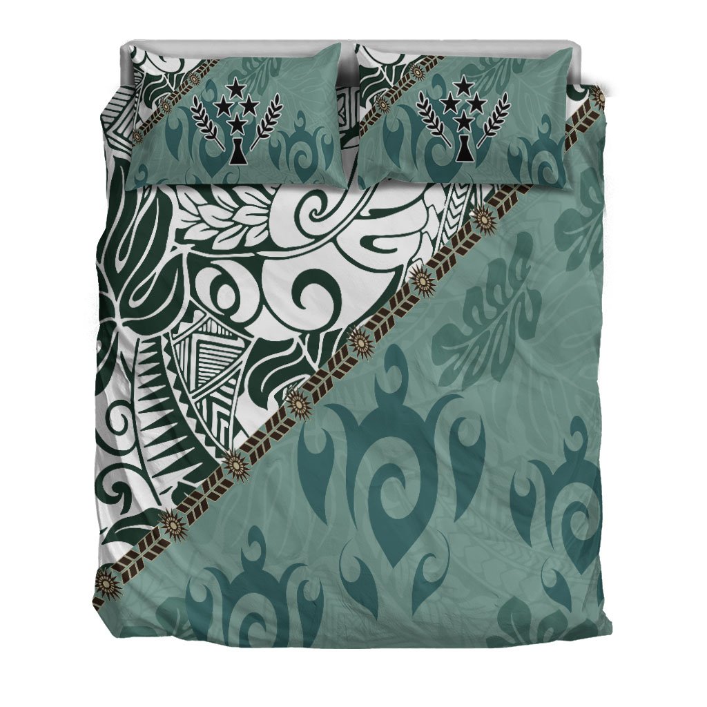 Kosrae Bedding Set - Leaves And Turtles - Polynesian Pride