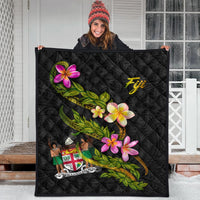 Fiji Polynesian Quilt - Plumeria Tribal - Polynesian Pride