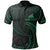 Tokelau Polynesian Custom Polo Shirt Green Tribal Wave Unisex Green - Polynesian Pride