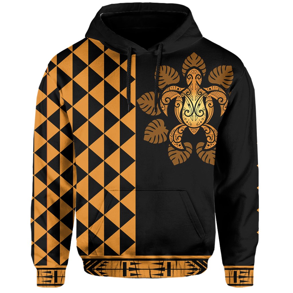 Hawaii Hoodie Kakau Turtle Pullover Hoodie - Polynesian Pride