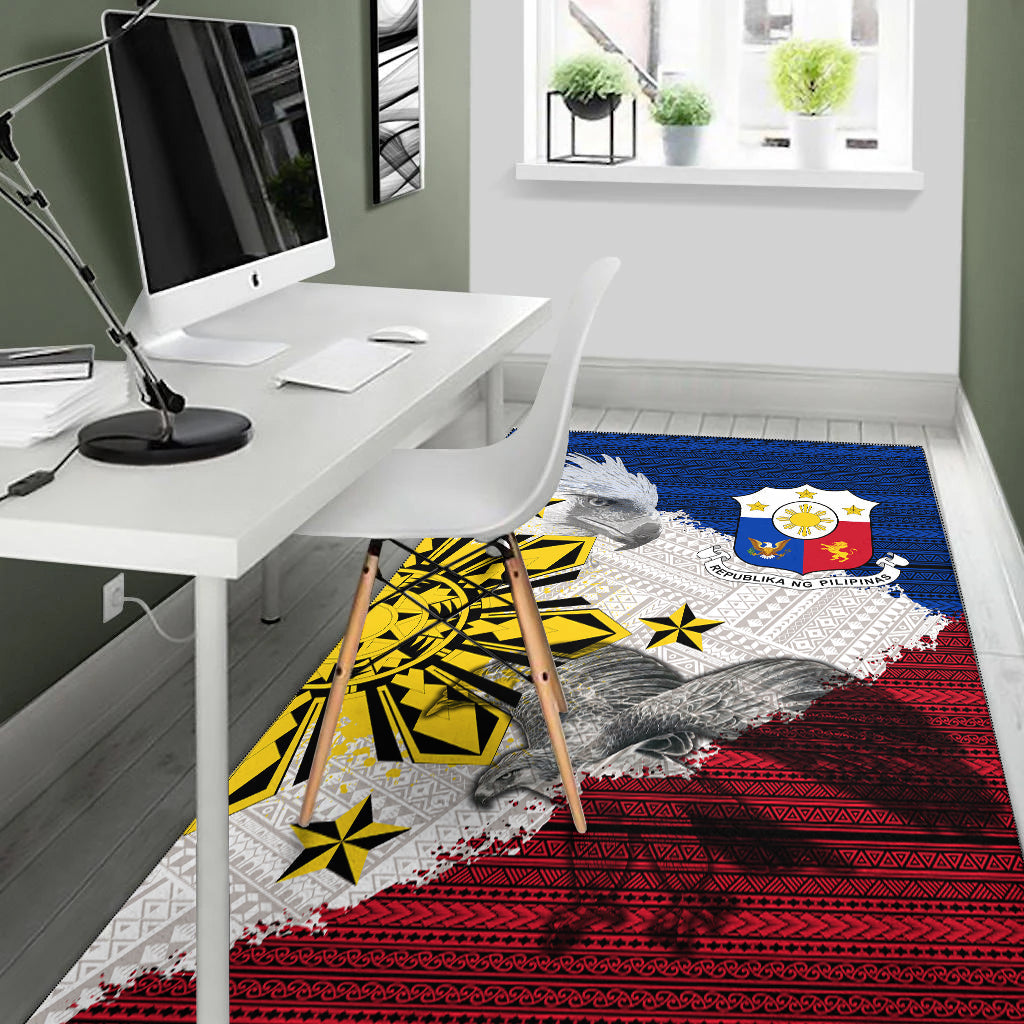 Philippines Filipino Tribal Eagle Area Rug - LT2 - Polynesian Pride