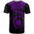 Marshall Islands Polynesian Custom T Shirt Marshall Islands Waves (Purple) - Polynesian Pride