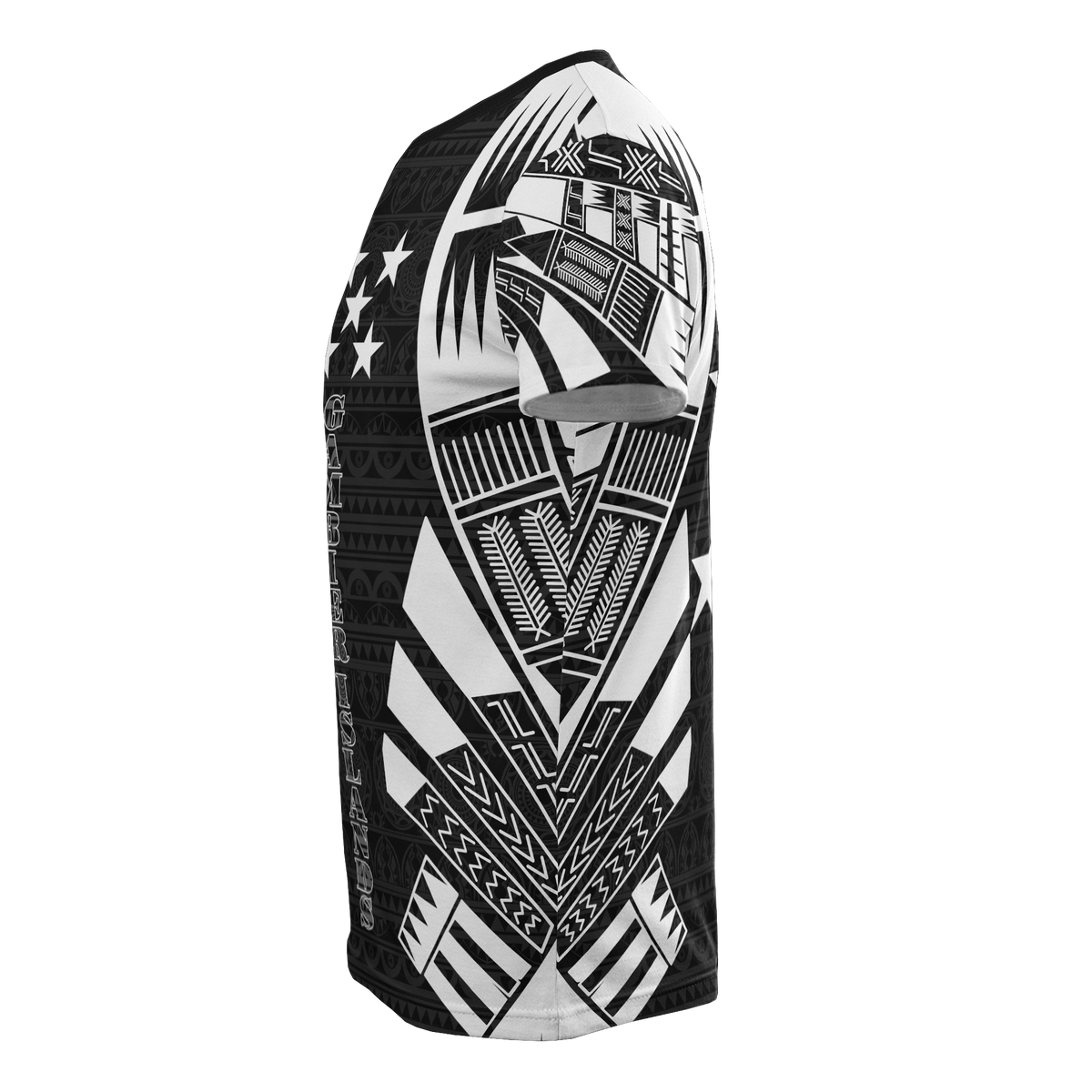 Gambier Islands T Shirt National Flag Polynesian Tattoo Style - Polynesian Pride
