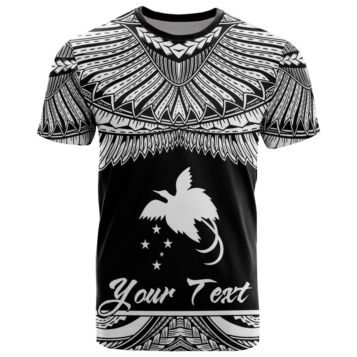 Papua New Guinea Polynesian Custom T Shirt Papua New Guinea Pride White Version Unisex White - Polynesian Pride