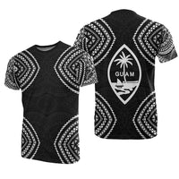 Guam Micronesia T Shirt Black Warrior Style Unisex Black - Polynesian Pride