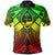 Guam Polynesian Polo Shirt Guam Reggae Seal with Polynesian Tattoo Unisex Reggae - Polynesian Pride