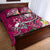 Fiji Quilt Bed Set - Turtle Plumeria (Pink) Art - Polynesian Pride