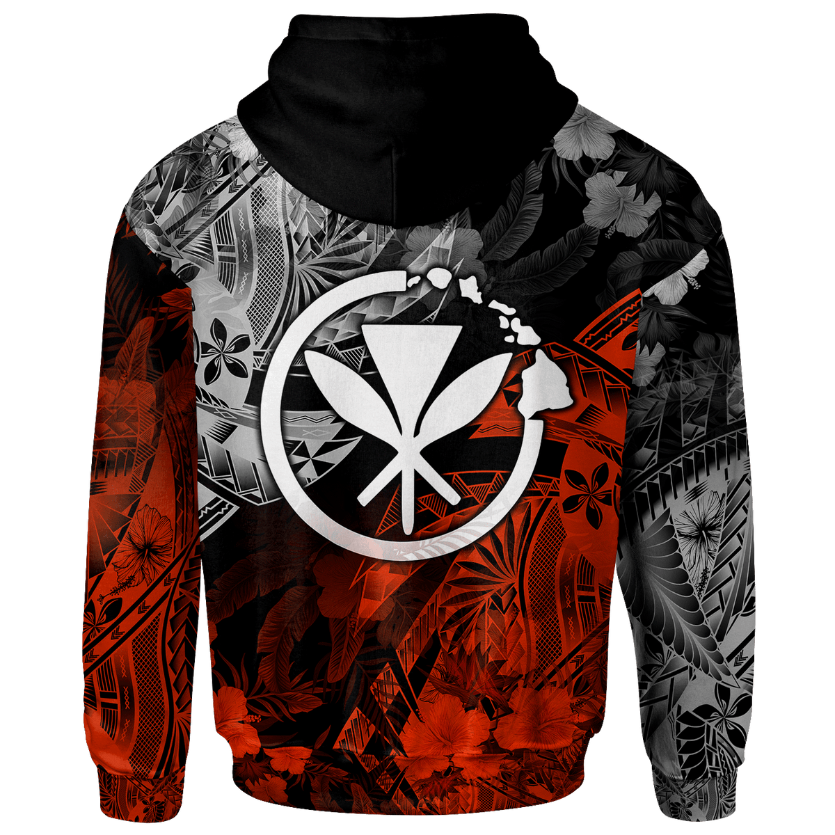 Polynesian Hawaii Kanaka Maoli Hoodie Vintage Polynesian Style - Polynesian Pride