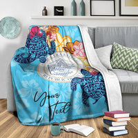 Palau Custom Personalised Premium Blanket - Tropical Style - Polynesian Pride