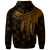 Federated States of Micronesia Zip up Hoodie Polynesian Wings (Golden) - Polynesian Pride