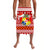 Tonga Kilisimasi Fiefia Lavalava Merry Christmas with Tongan Pattern Ver.01 LT13 Red - Polynesian Pride