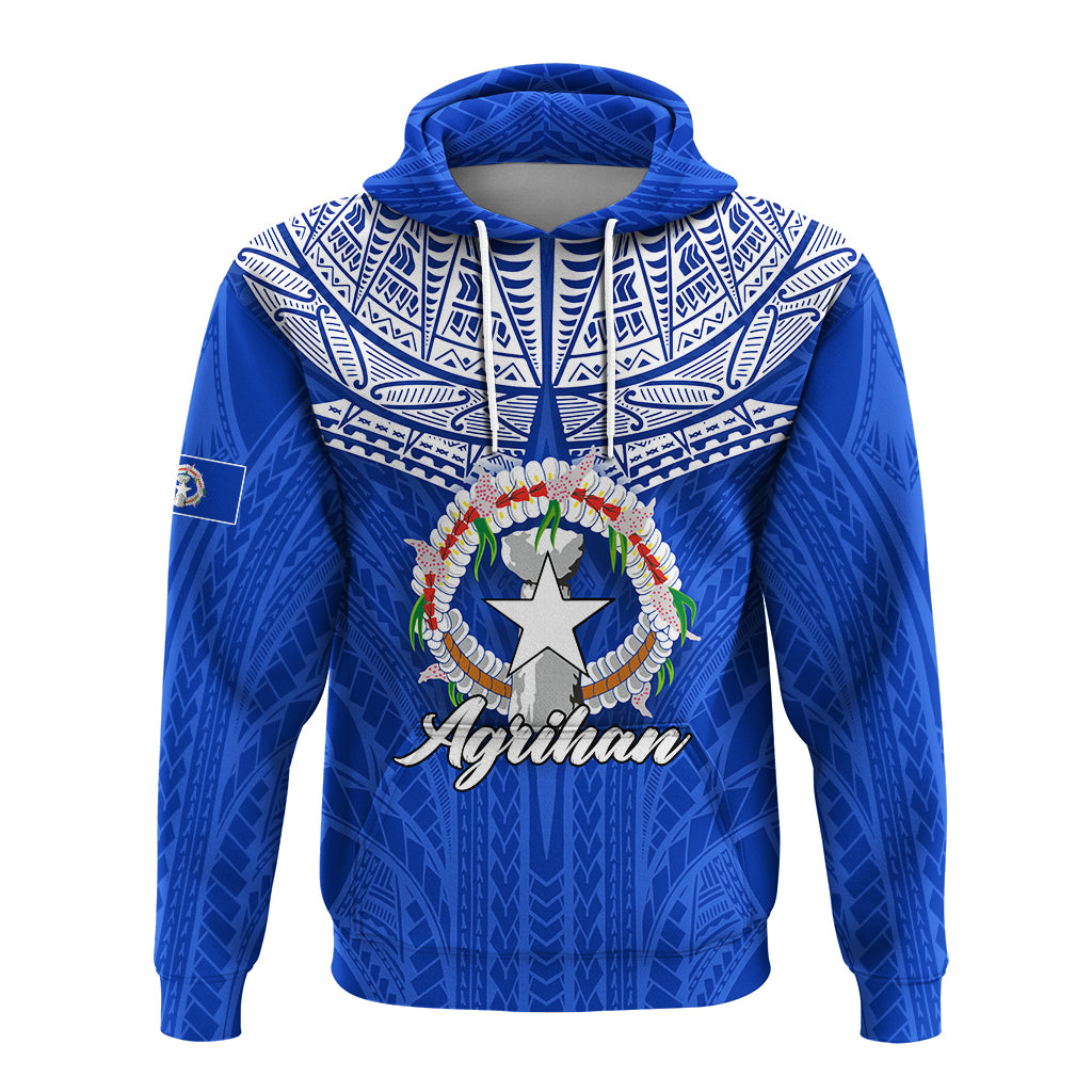 Custom Northern Mariana Islands Agrihan Hoodie LT12 - Polynesian Pride