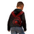 Marshall Islands Polynesian Custom Zip up Hoodie Marshall Islands Waves (Red) - Polynesian Pride