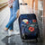 Philippines Polynesian Luggage Cover - Blue Turtle Hibiscus - Polynesian Pride
