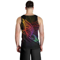 Vanuatu Men Tank Top - Butterfly Polynesian Style - Polynesian Pride