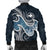 Papua New Guinea Polynesian Men's Bomber Jacket - Ocean Style - Polynesian Pride