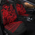 Hawaii Turtle With Hibiscus Tribal Red Car Seat Covers - LT12 - Polynesian Pride