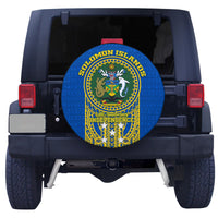 Solomon Islands Independence Anniversary 44th Years Spare Car Tire - LT12 - Polynesian Pride