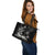 Samoa Polynesian Custom Personalised Leather Tote Bag - Samoa Eagle - Polynesian Pride